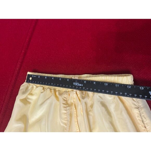 Vintage EVR Women's Windbreaker Jacket & Pants Set Size L Polyester/Cotton Yello - Picture 12 of 16